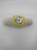 Yellow And White Watch Squeaker Chew Dog Toy Puppy Toy