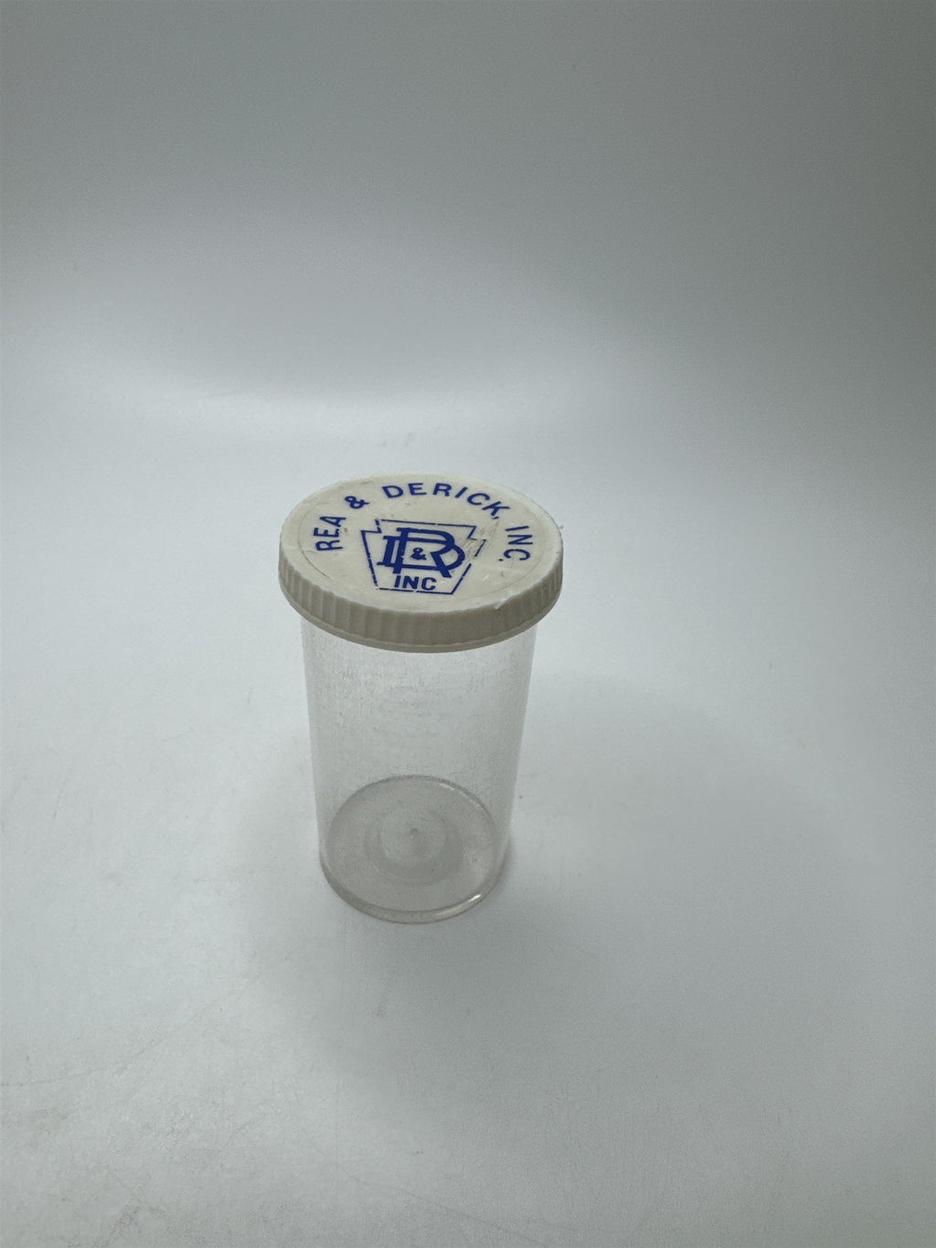 Vintage Nostalgic Defunct Rea & Derick Empty Pill Bottle Organizer