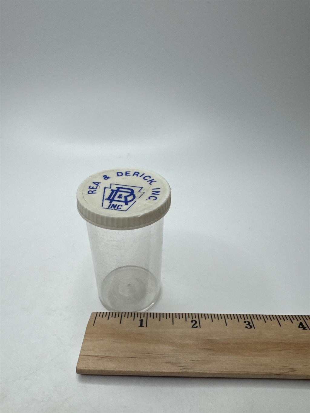 Vintage Nostalgic Defunct Rea & Derick Empty Pill Bottle Organizer
