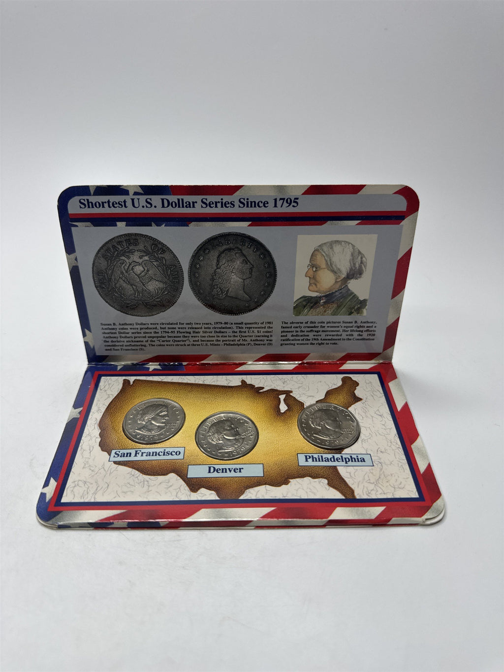 First Year All Mint Set of 1979 Susan B. Anthony Dollars