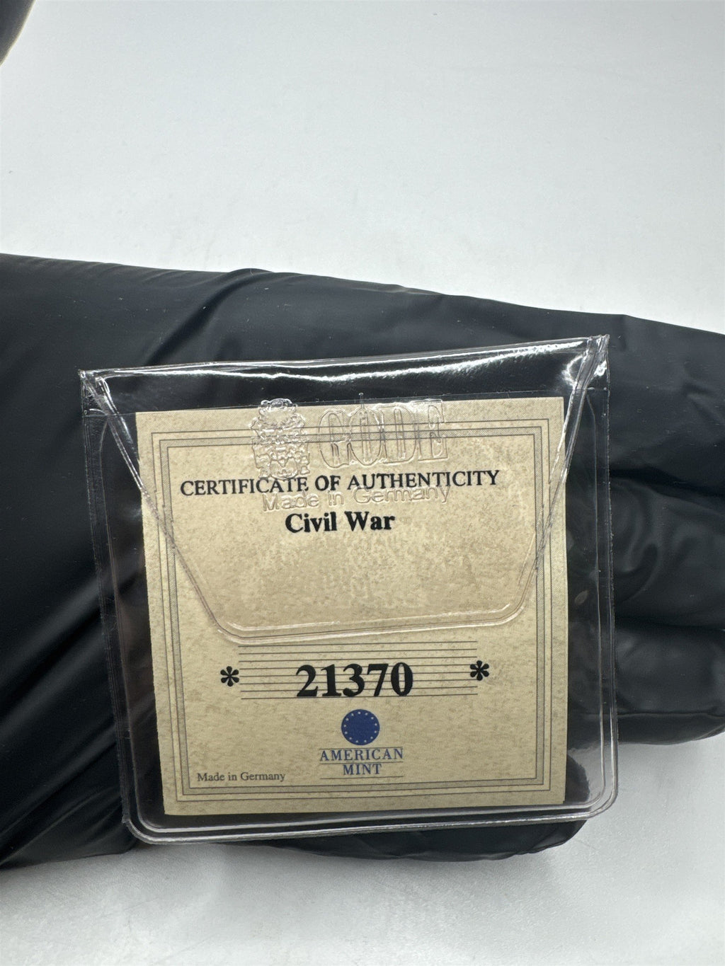 American Mint Gettysburg Civil War Commemorative $5 Coin /w COA in Plastic