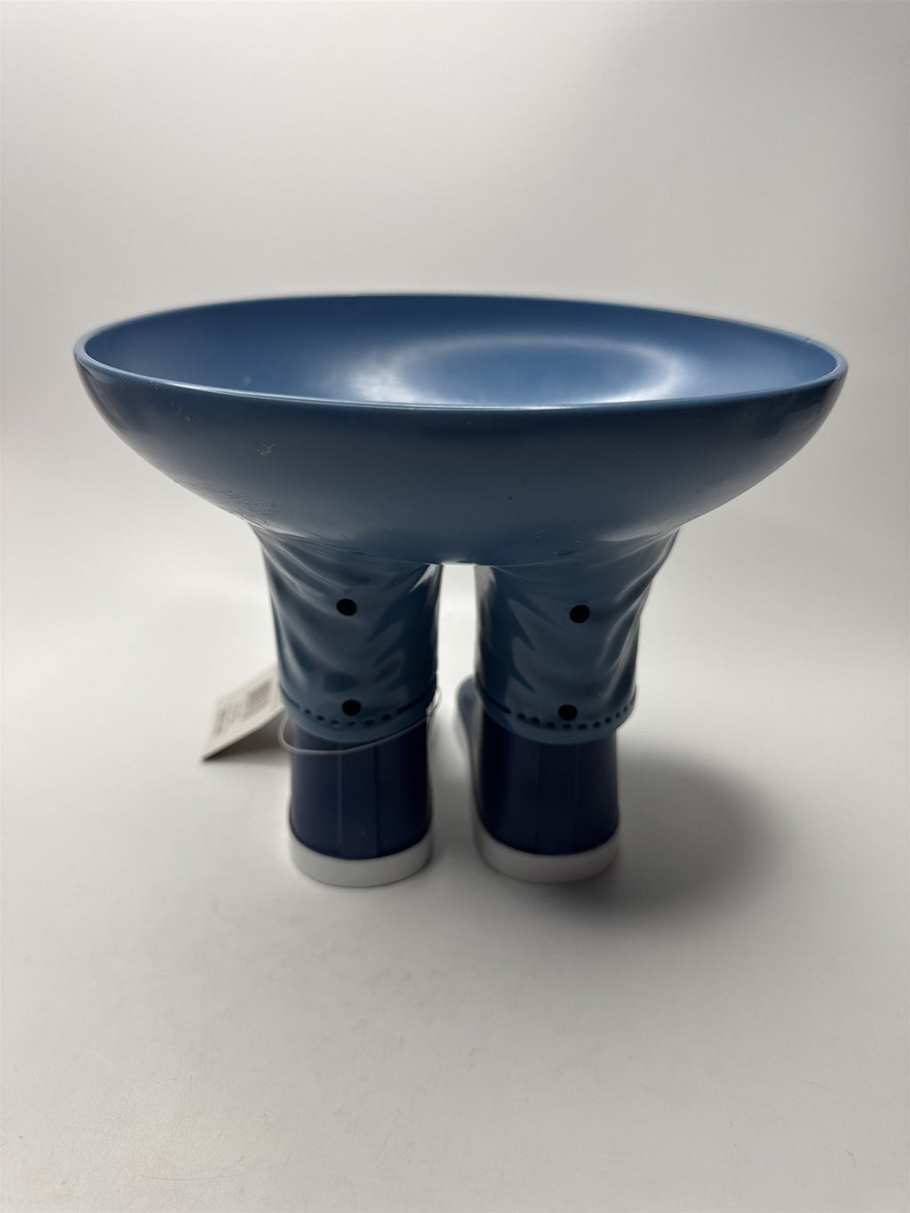 Vintage Halloween Candy Dish Pumpkin Stand Legs with Pants Nostalgic