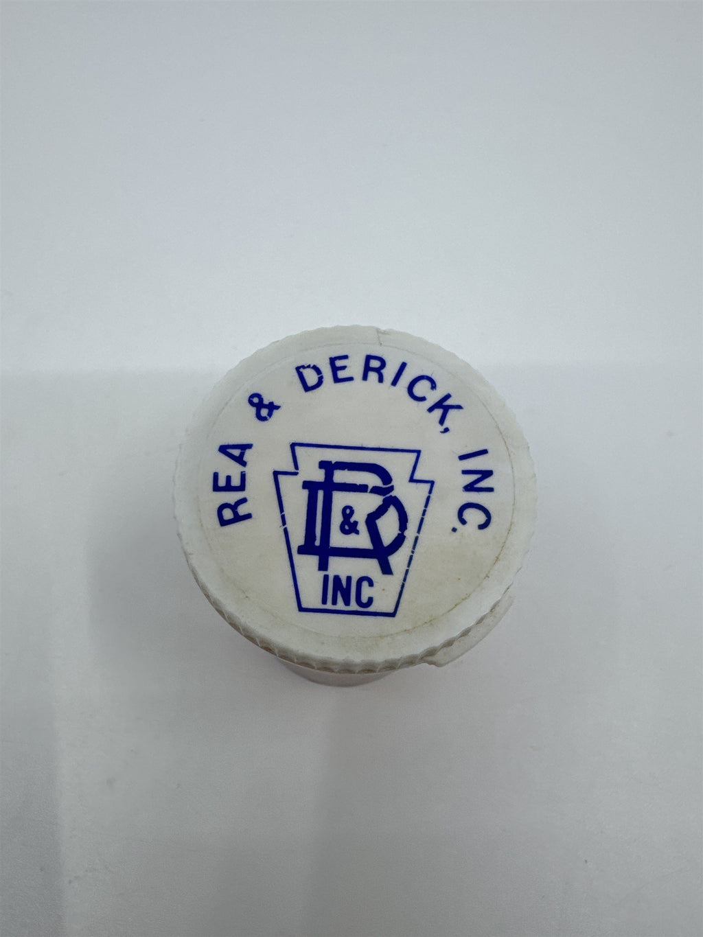 Vintage Nostalgic Defunct Rea & Derick Empty Pill Bottle Organizer