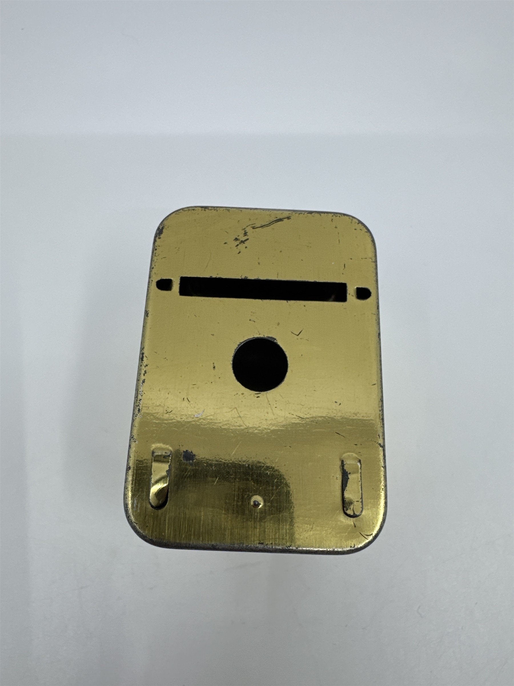 Vintage Gold Metal Home Budget Savings Bank Money Bank