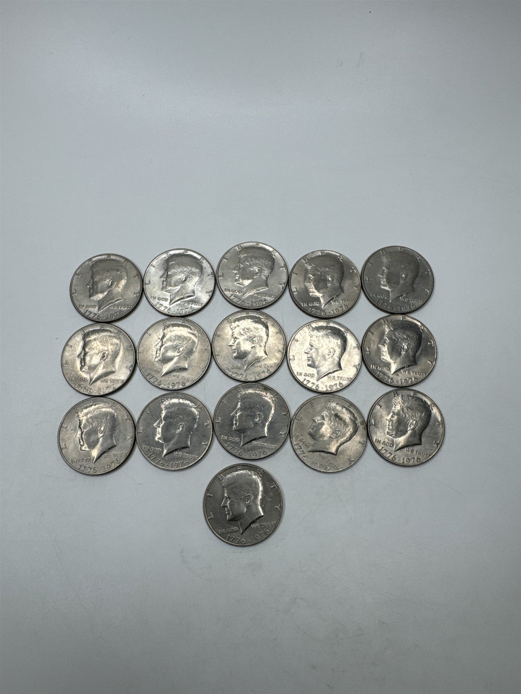 Lot of 16x Bicentennial Kennedy Half Dollar Coin ~ US Scarce Coins