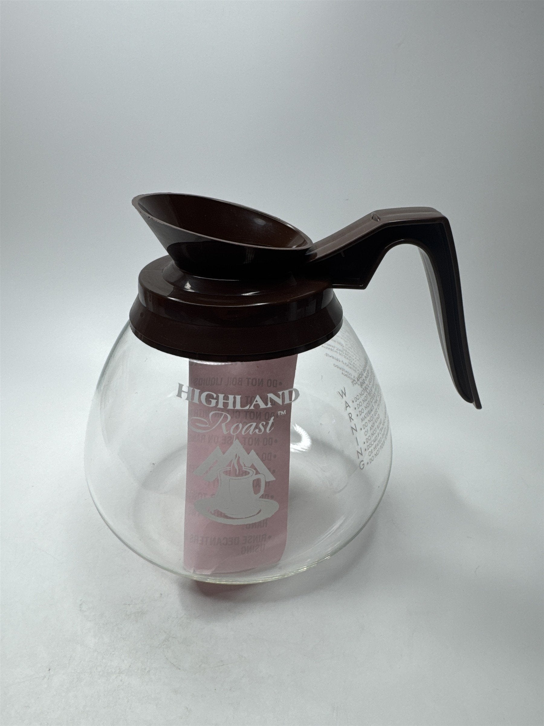 Vintage Bloomfield Maines Highland Roast Coffee Machine Carafe Brown Top