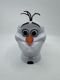 Disney On Ice Frozen Olaf The Snowman Covered Plastic Mug Cup Flip Up Lid