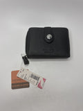 NOS Stone & Co. Stone Mountain Black Leather Womens Indexer Wallet