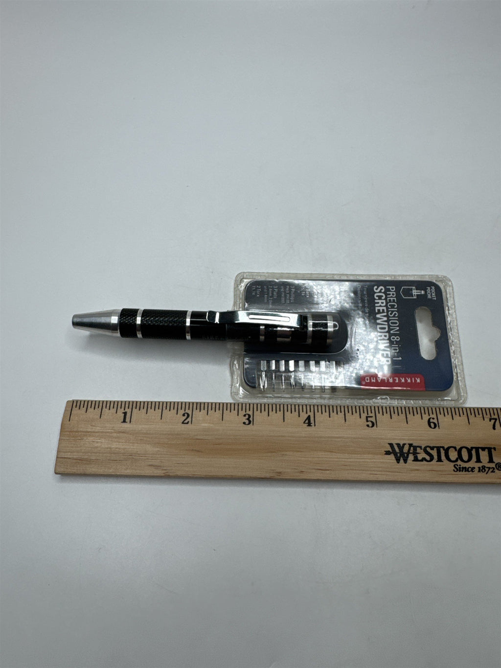 Kikkerland Pocket-Size Precision 8-in-1 Miniature Screwdriver Tool