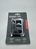 Kikkerland 11 Function Stainless Steel Survival Tool /w Pouch