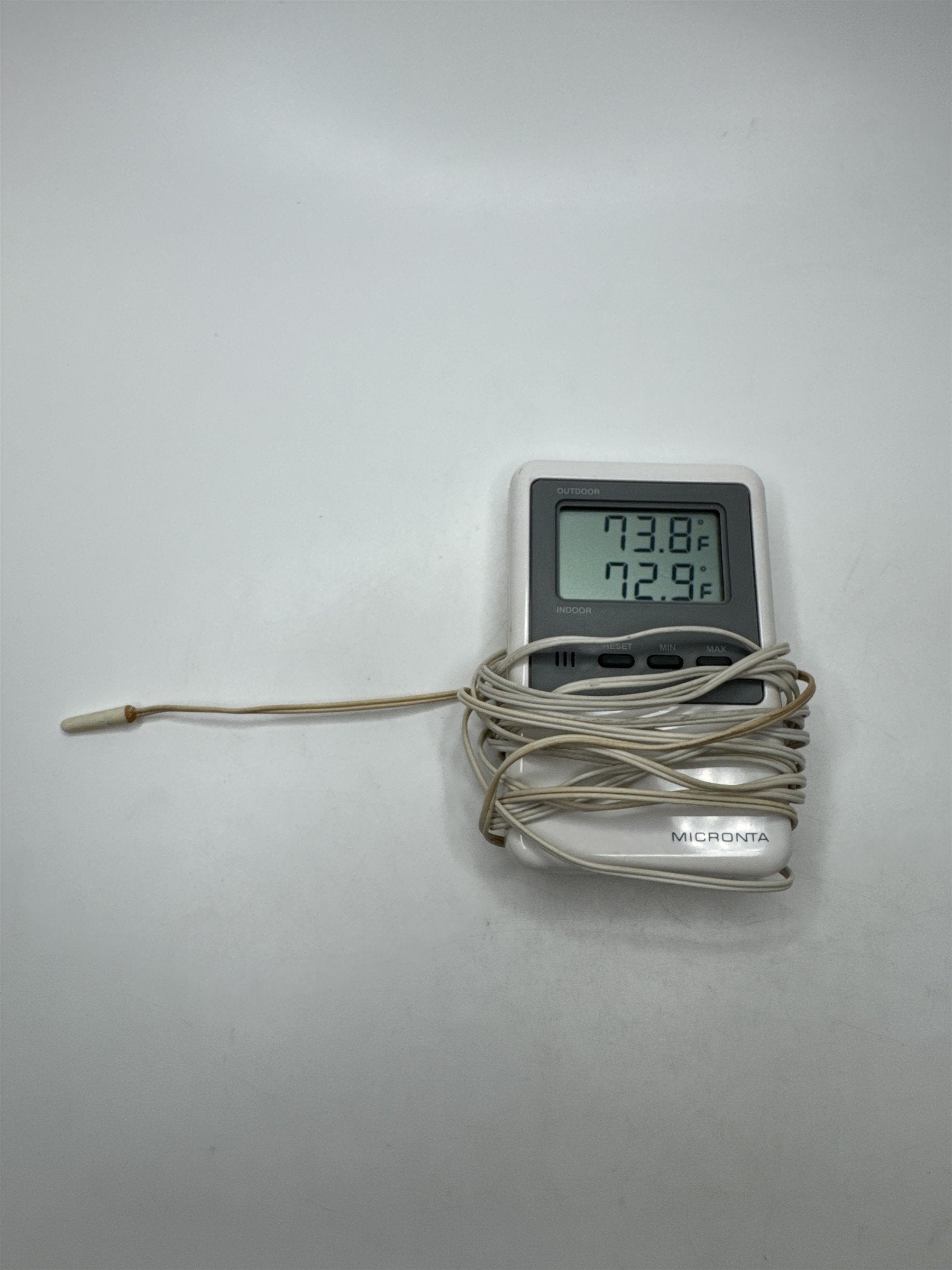 Vintage Micronta Indoor/Outdoor Thermometer