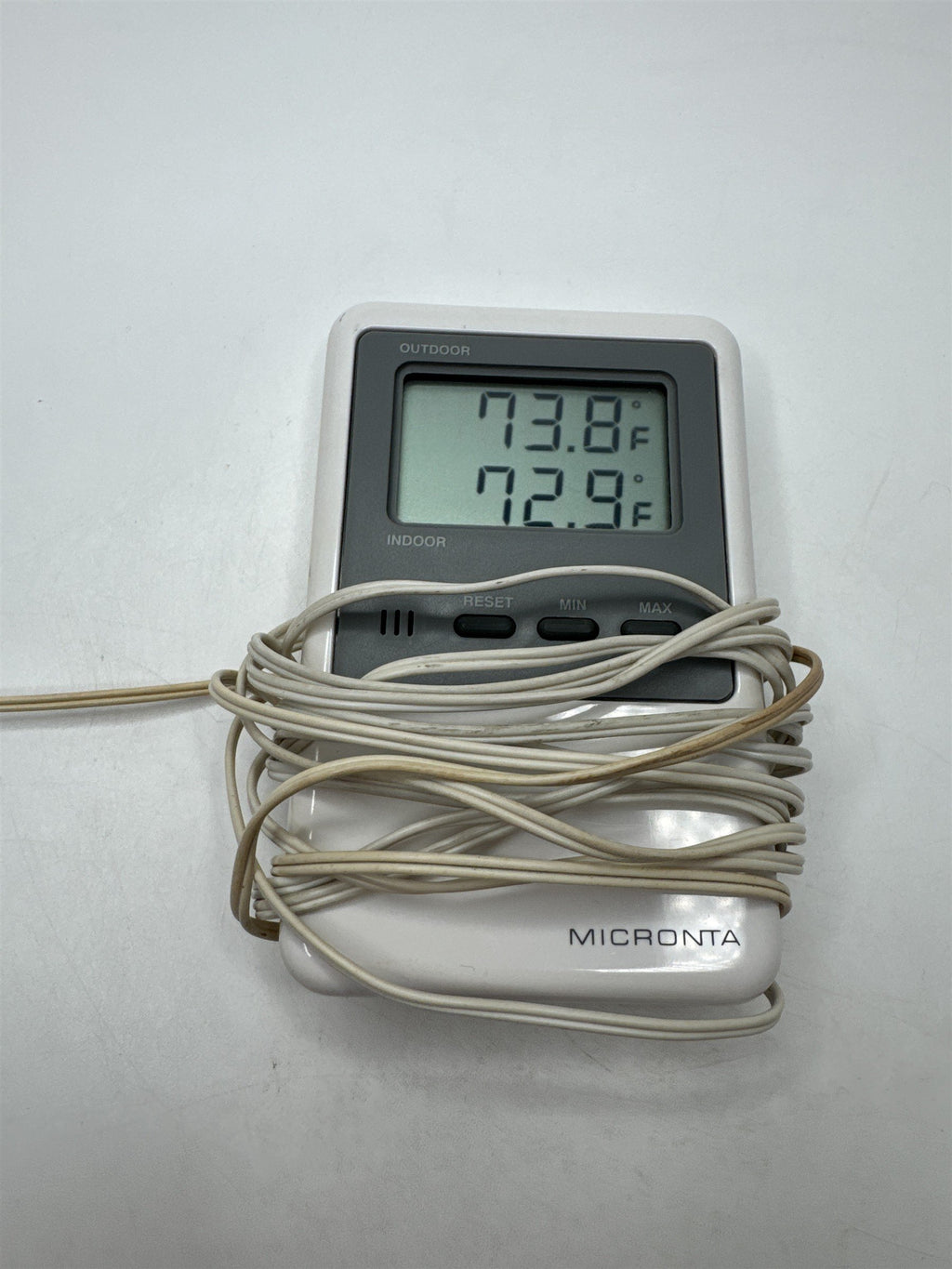 Vintage Micronta Indoor/Outdoor Thermometer