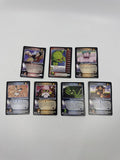 Set Of 7 Dragonball Z Trading Cards