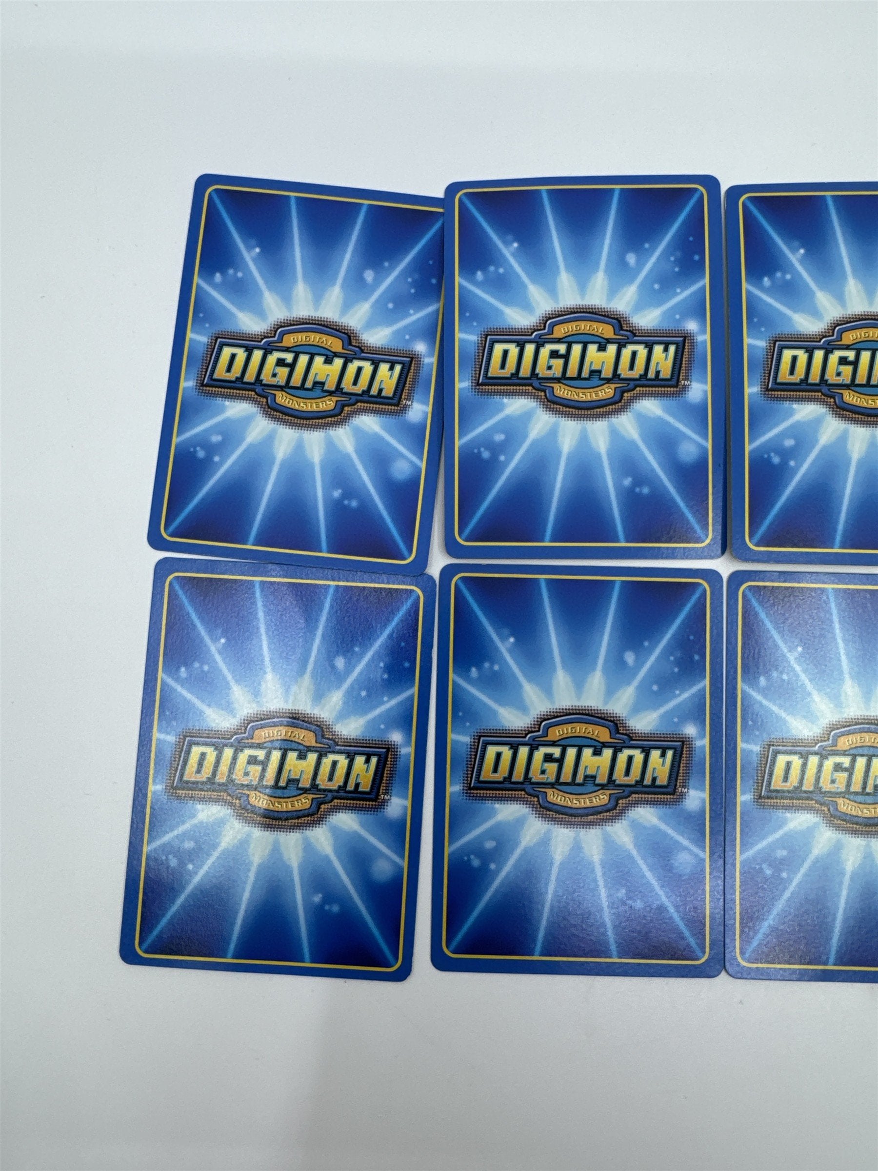 Set Of 10 Digimon Trading Cards