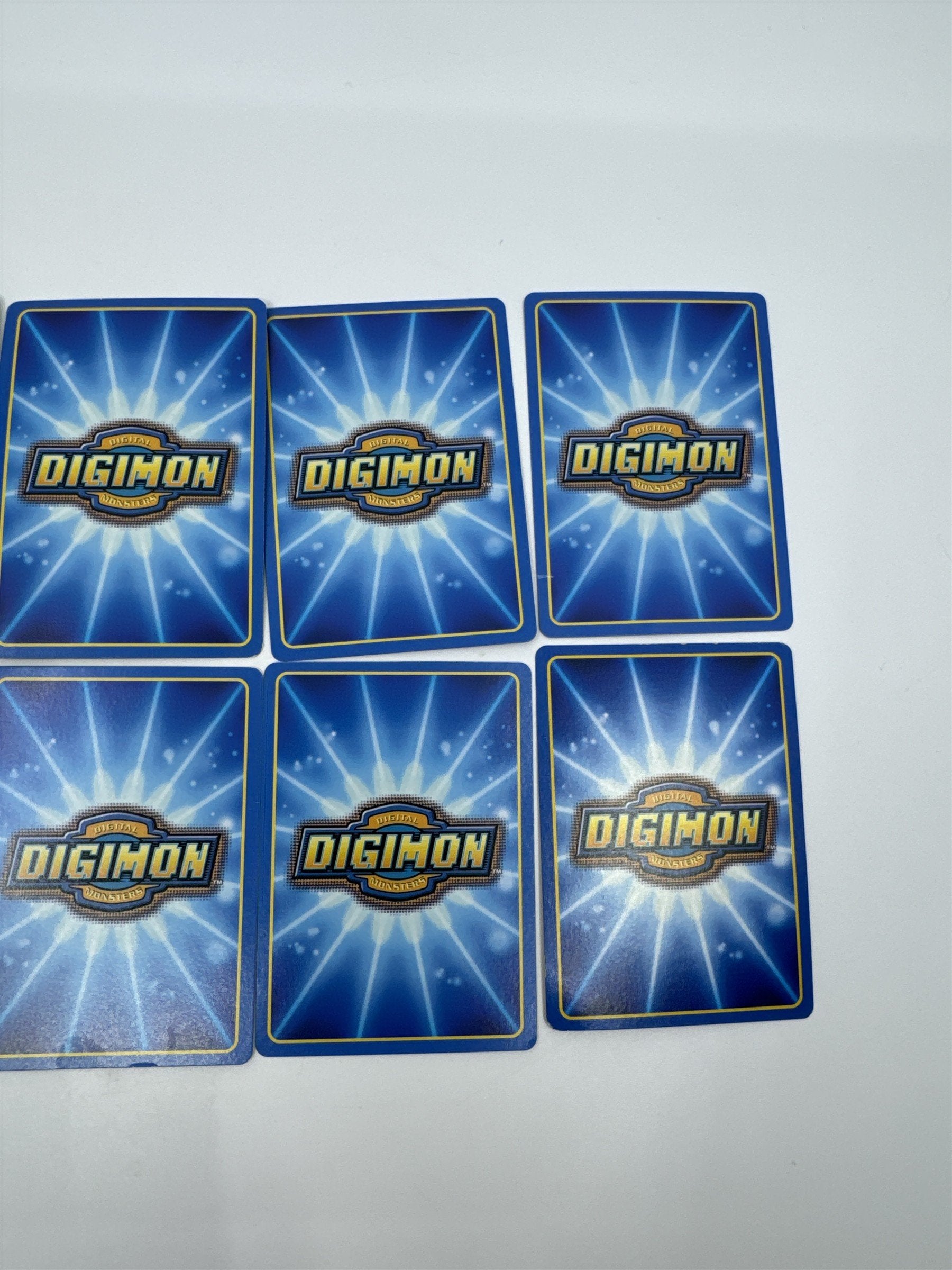 Set Of 10 Digimon Trading Cards