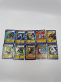 Set Of 10 Digimon Trading Cards