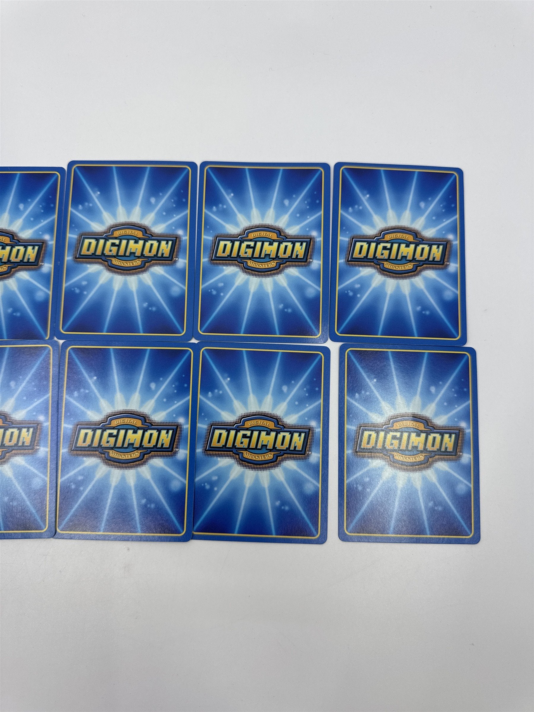 Set Of 10 Digimon Trading Cards