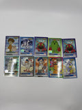 Set Of 10 Digimon Trading Cards