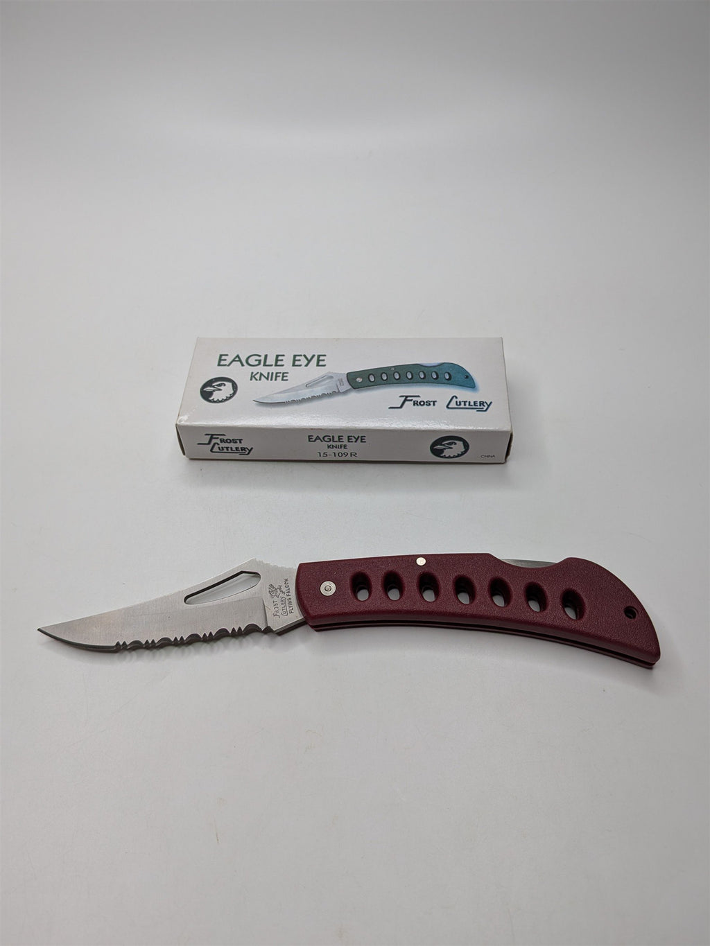 Vintage Frost Cutlery Eagle Eye Knife 15-109R