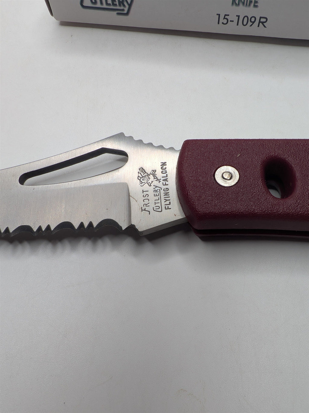 Vintage Frost Cutlery Eagle Eye Knife 15-109R