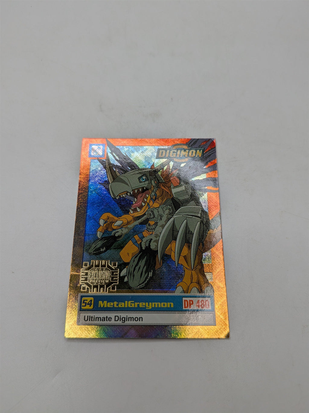 Digimon TCG MetalGreymon Ultimate #54 Card Foil U6/8