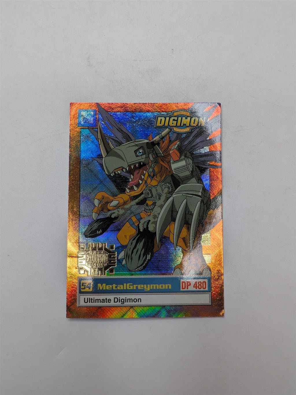 Digimon TCG MetalGreymon Ultimate #54 Card Foil U6/8