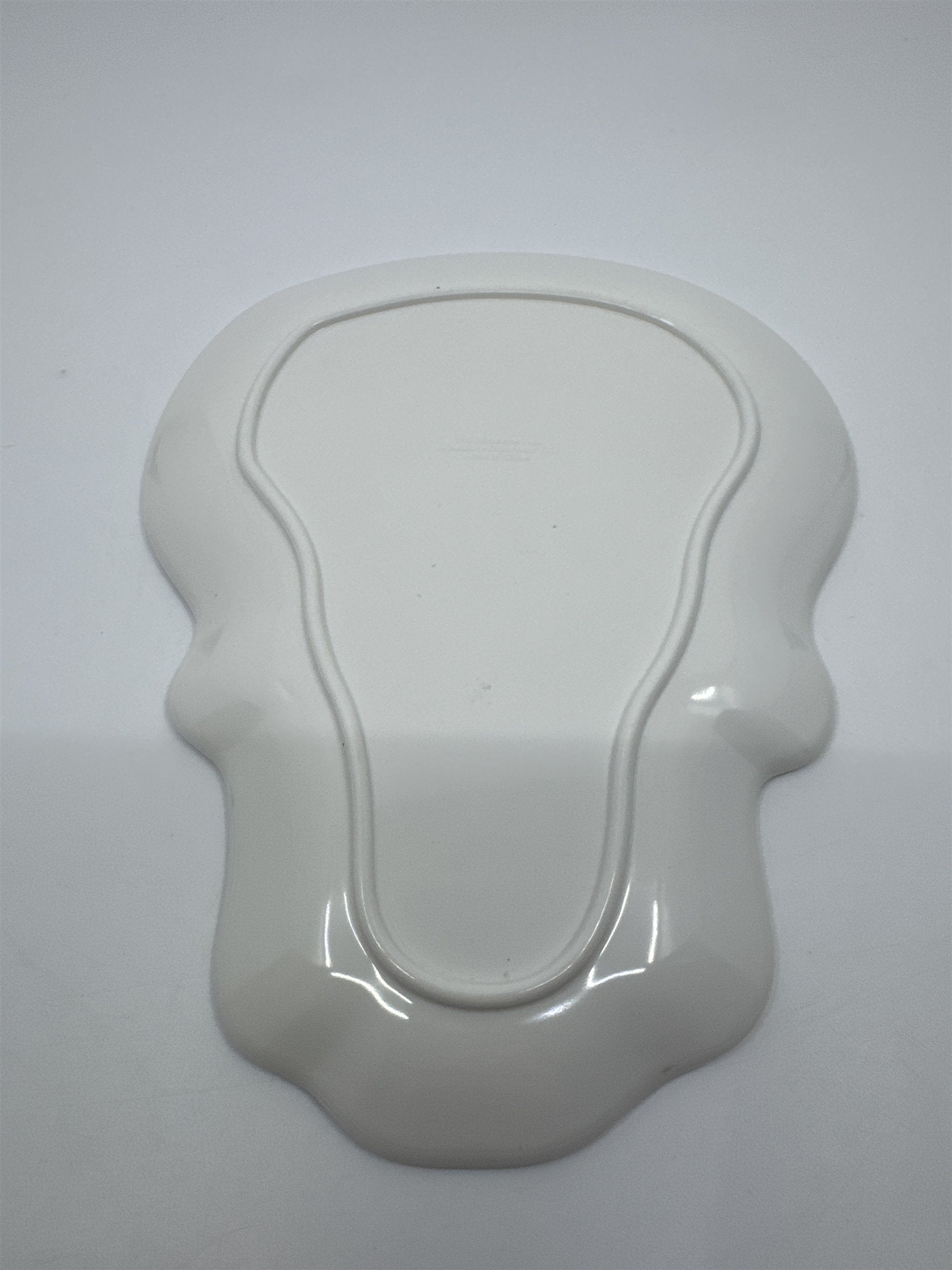 Day of The Dead/Halloween Sugar Skull Shaped Spoon Rest Plate Decor
