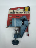 Vintage 2 3/8 Inch Bench Clamp Vise Vintage New In Packaging