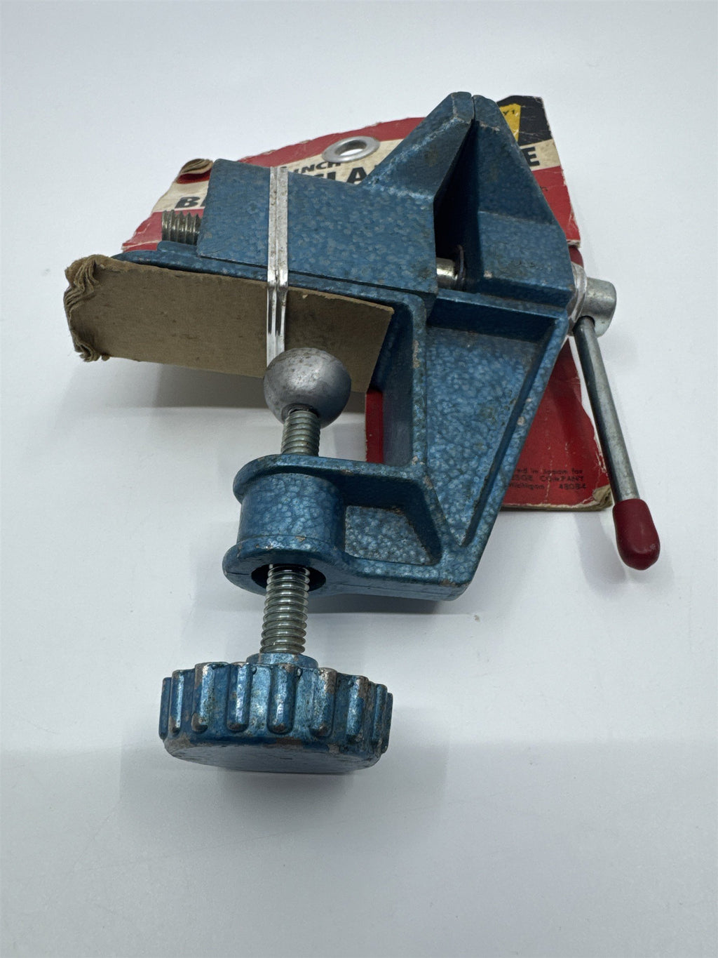 Vintage 2 3/8 Inch Bench Clamp Vise Vintage New In Packaging