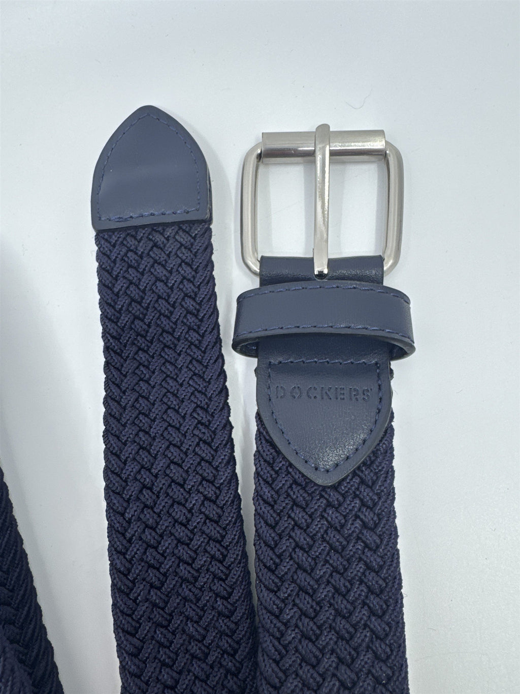 Men's Navy Blue Size L/XL 38-44 Docker's Woven Belt