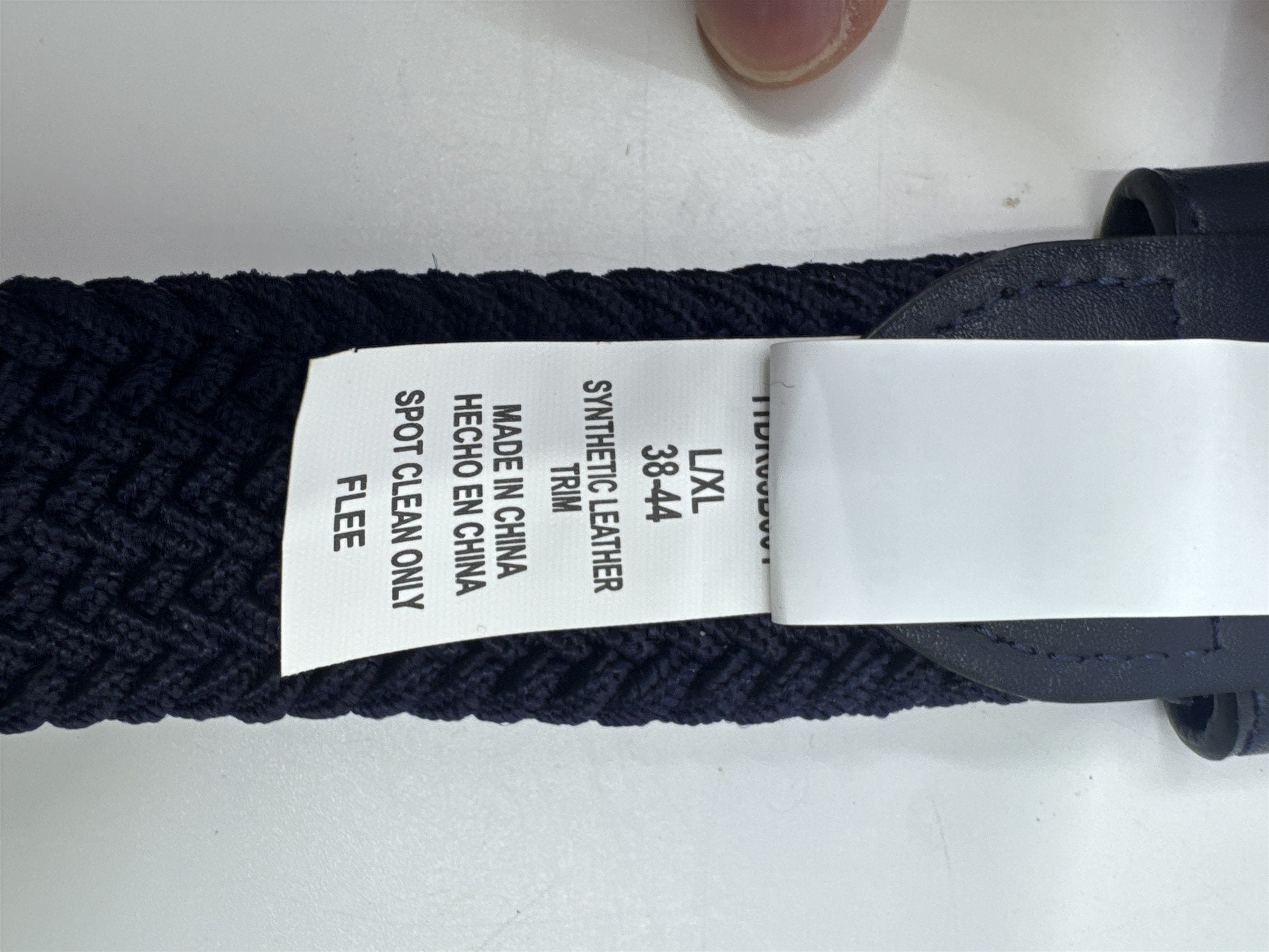 Men's Navy Blue Size L/XL 38-44 Docker's Woven Belt