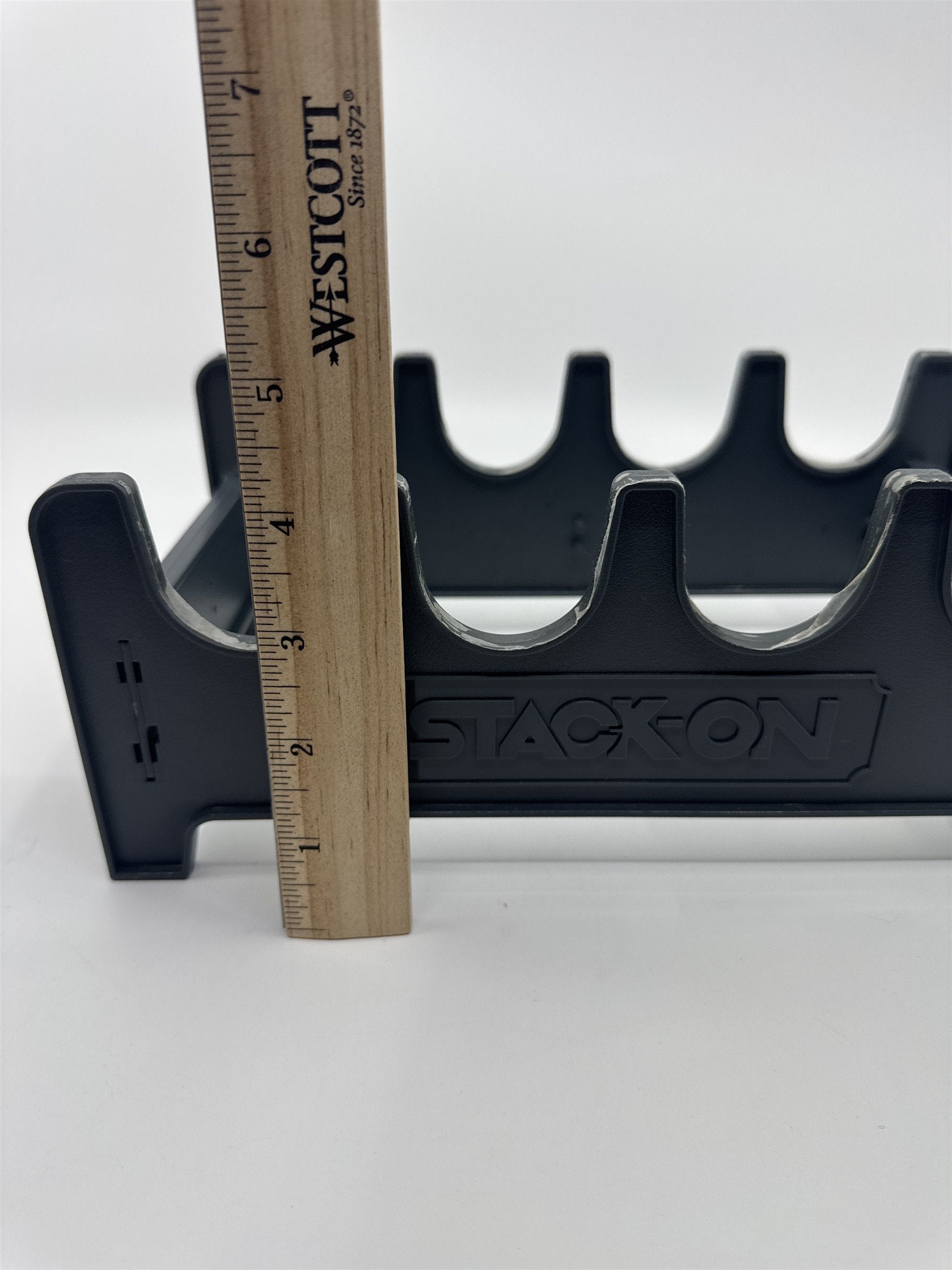 Plastic Grey Stack-On Gun Holder