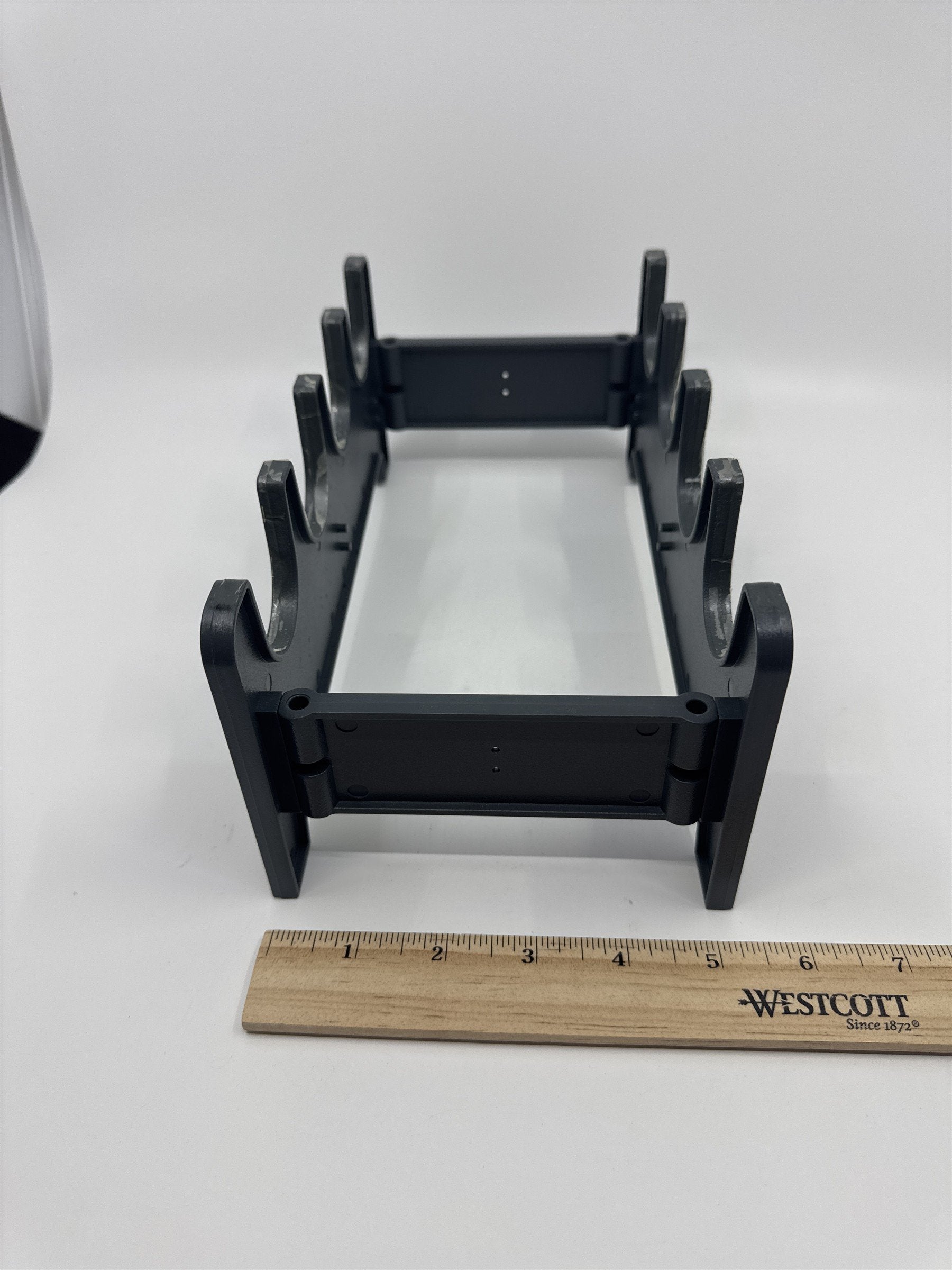 Plastic Grey Stack-On Gun Holder