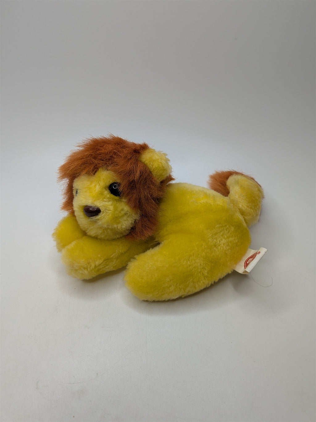 Vintage Etone NJ Miniature Lion Stuffed Animal Plush Toy