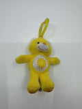 2005 Yellow Sunshine Care Bear Keychain Burger King Toy Collectible