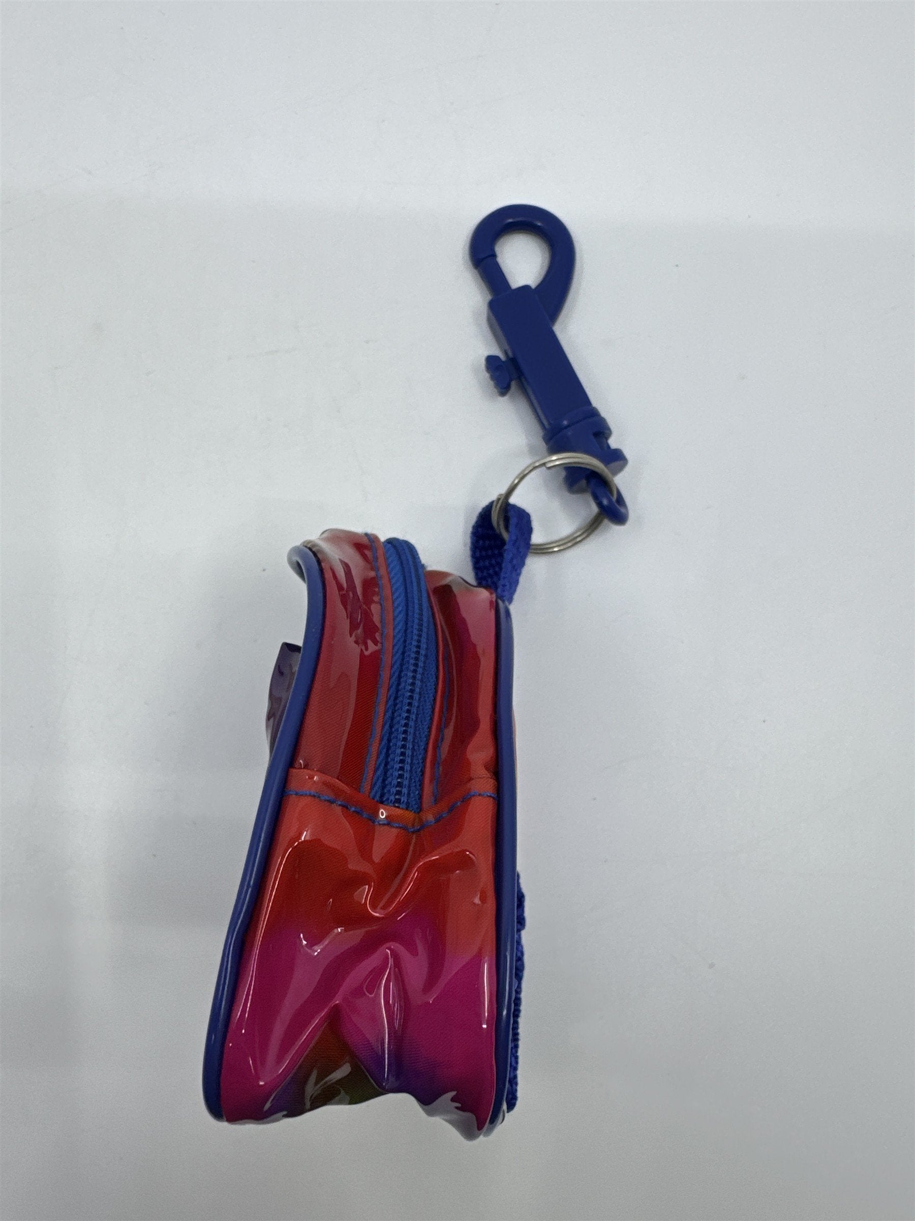 Small Multicolored Chuck E Cheese Backpack Token Holder W/ Token Sheet 2005