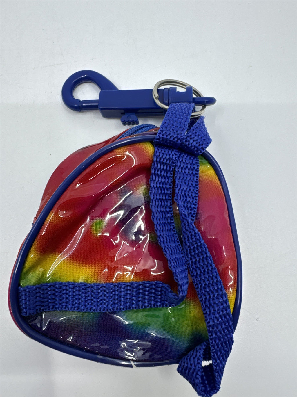 Small Multicolored Chuck E Cheese Backpack Token Holder W/ Token Sheet 2005