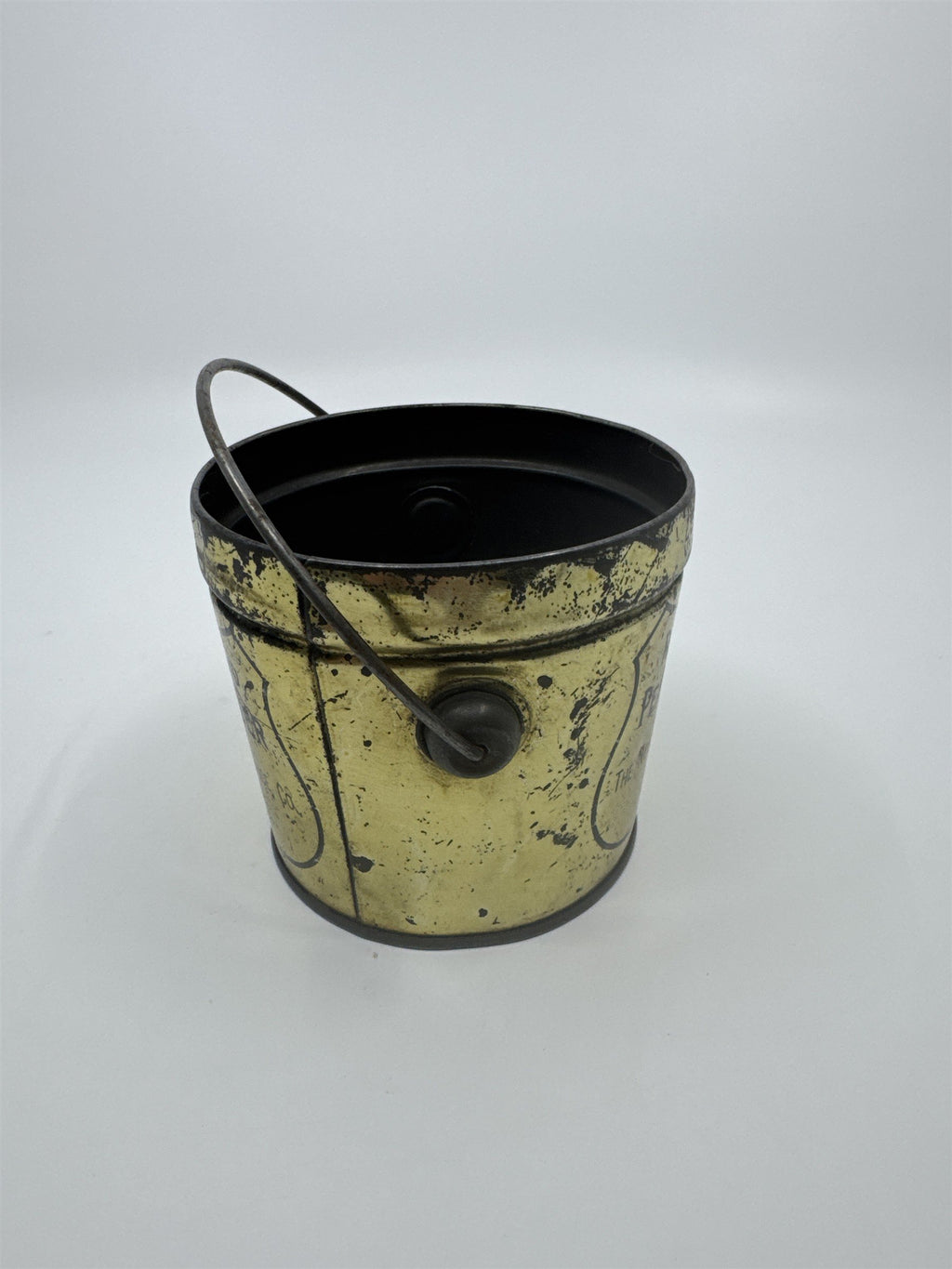 Vintage Peanut Butter Pail Tin Newton Cincinnati OH 1 LB. Empty Tin