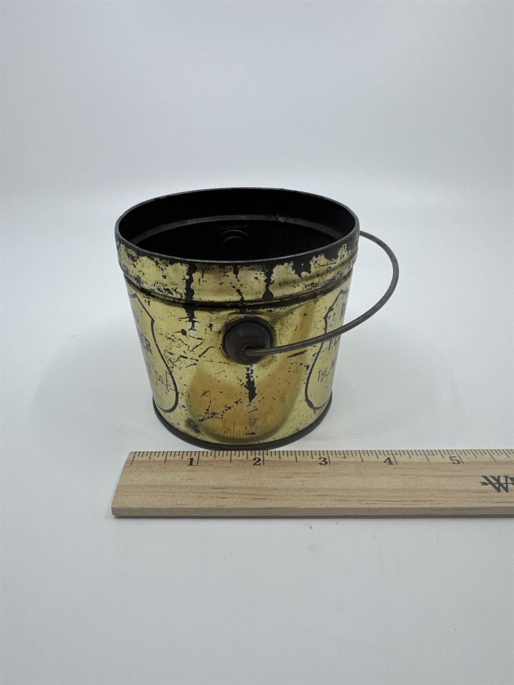 Vintage Peanut Butter Pail Tin Newton Cincinnati OH 1 LB. Empty Tin