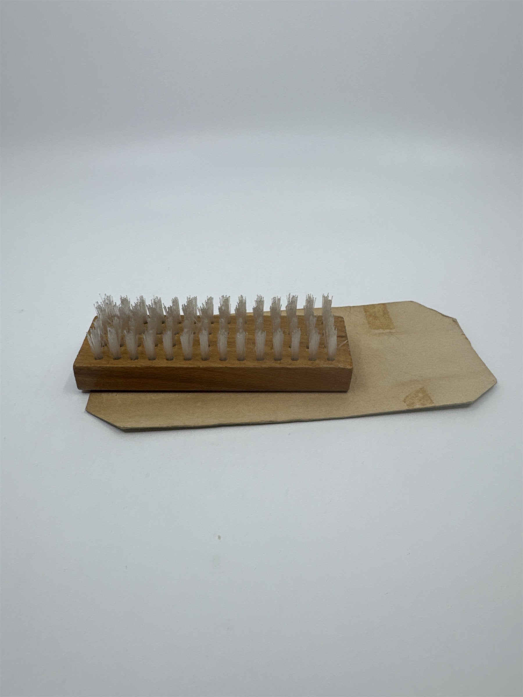 Vintage Wooden Square Block Brush Cleaning Brush