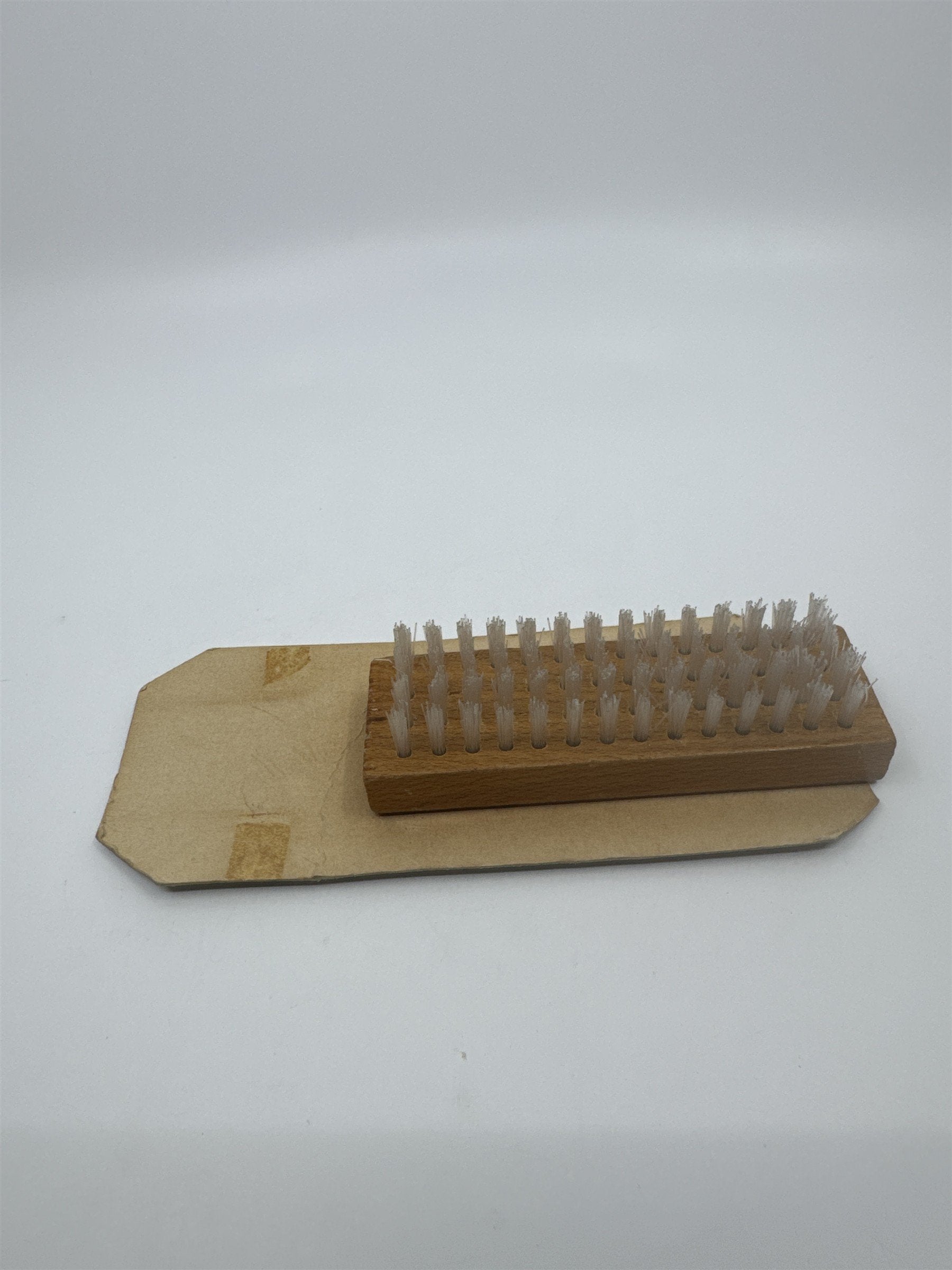 Vintage Wooden Square Block Brush Cleaning Brush