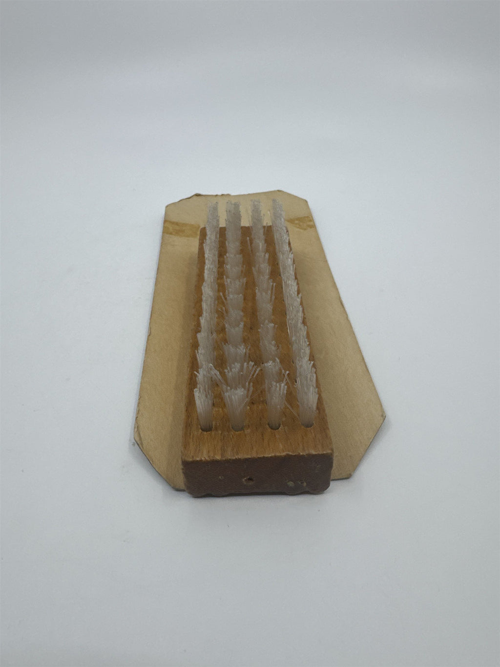 Vintage Wooden Square Block Brush Cleaning Brush