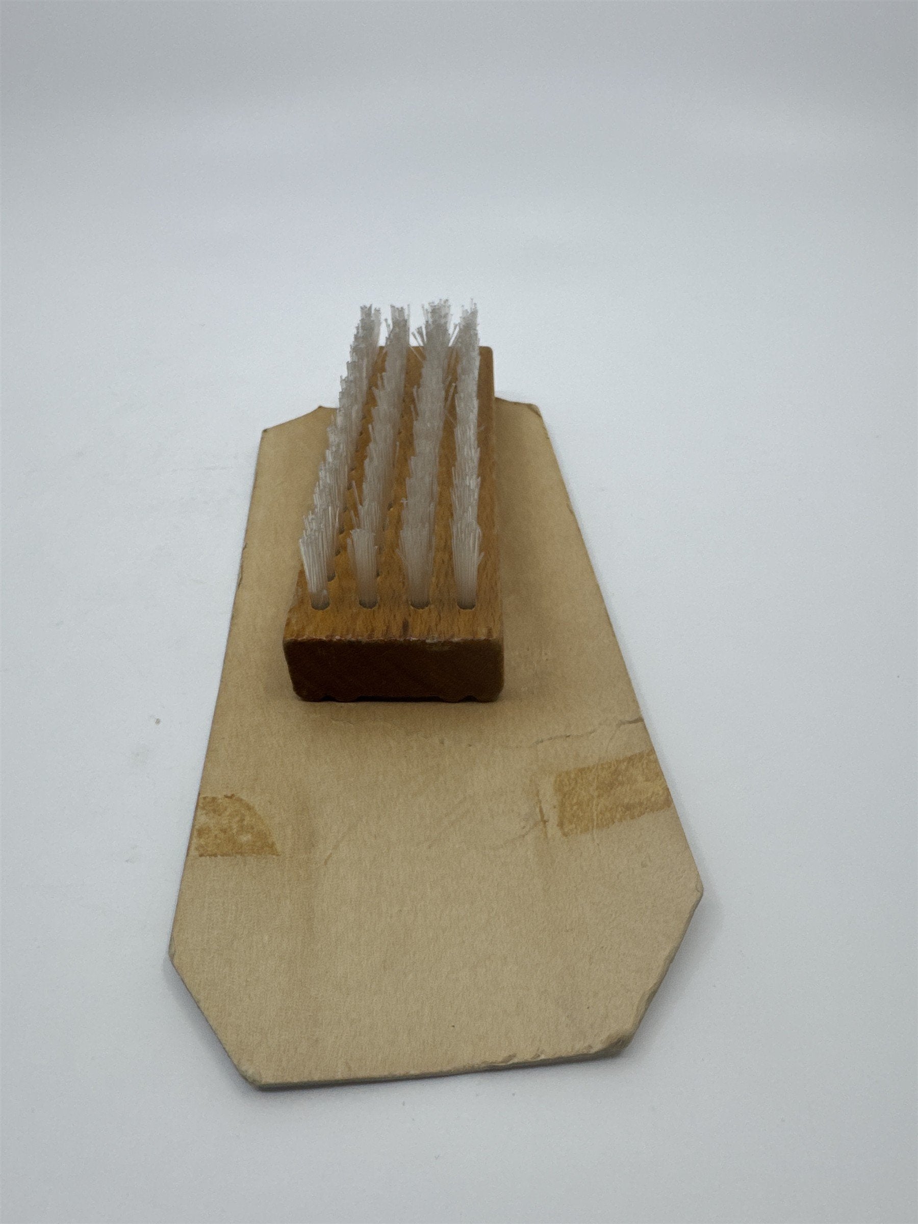 Vintage Wooden Square Block Brush Cleaning Brush