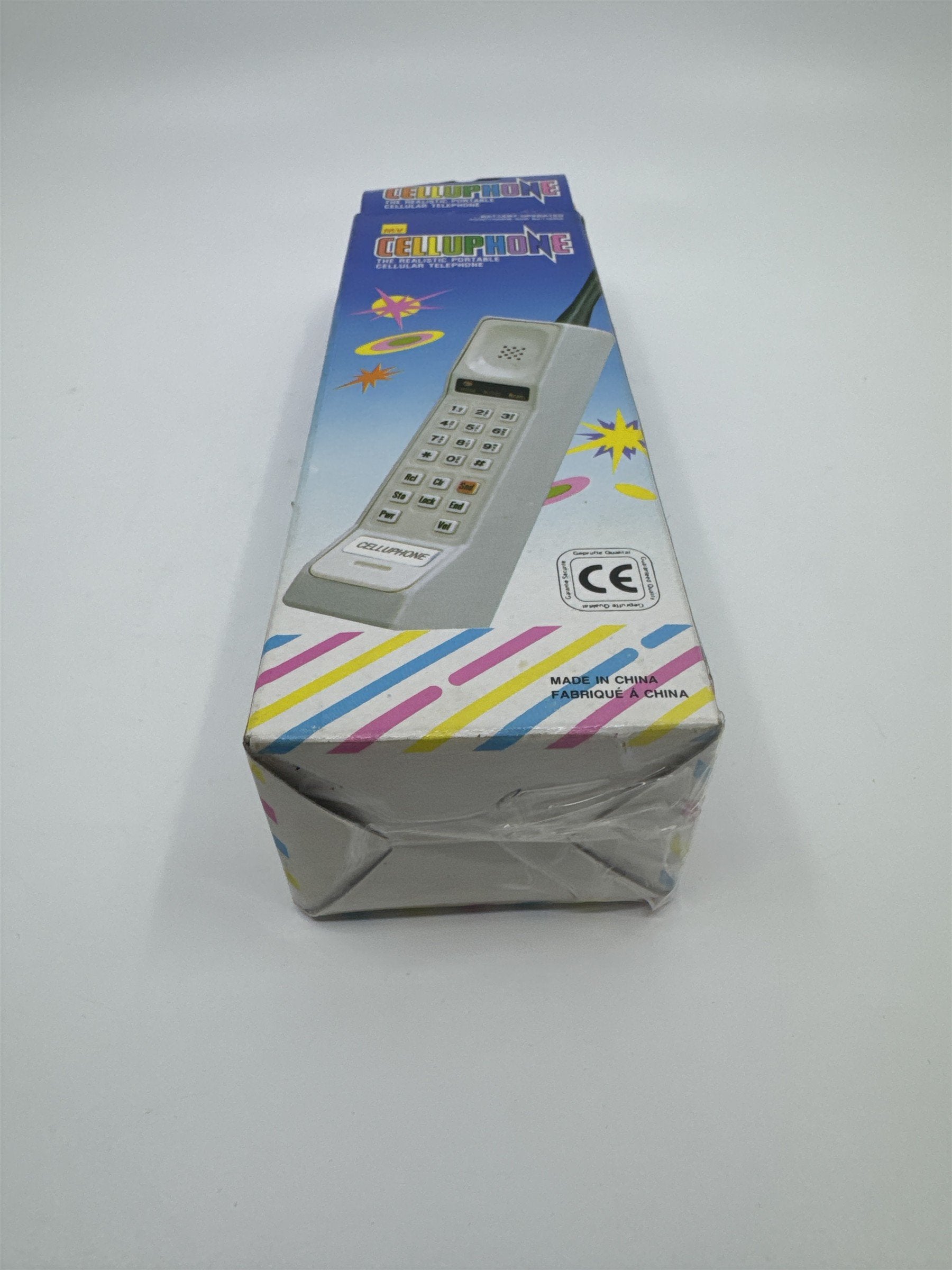 Vintage My Celluphone Battery Operated Realistic Cell Phone Toy Cell Phone