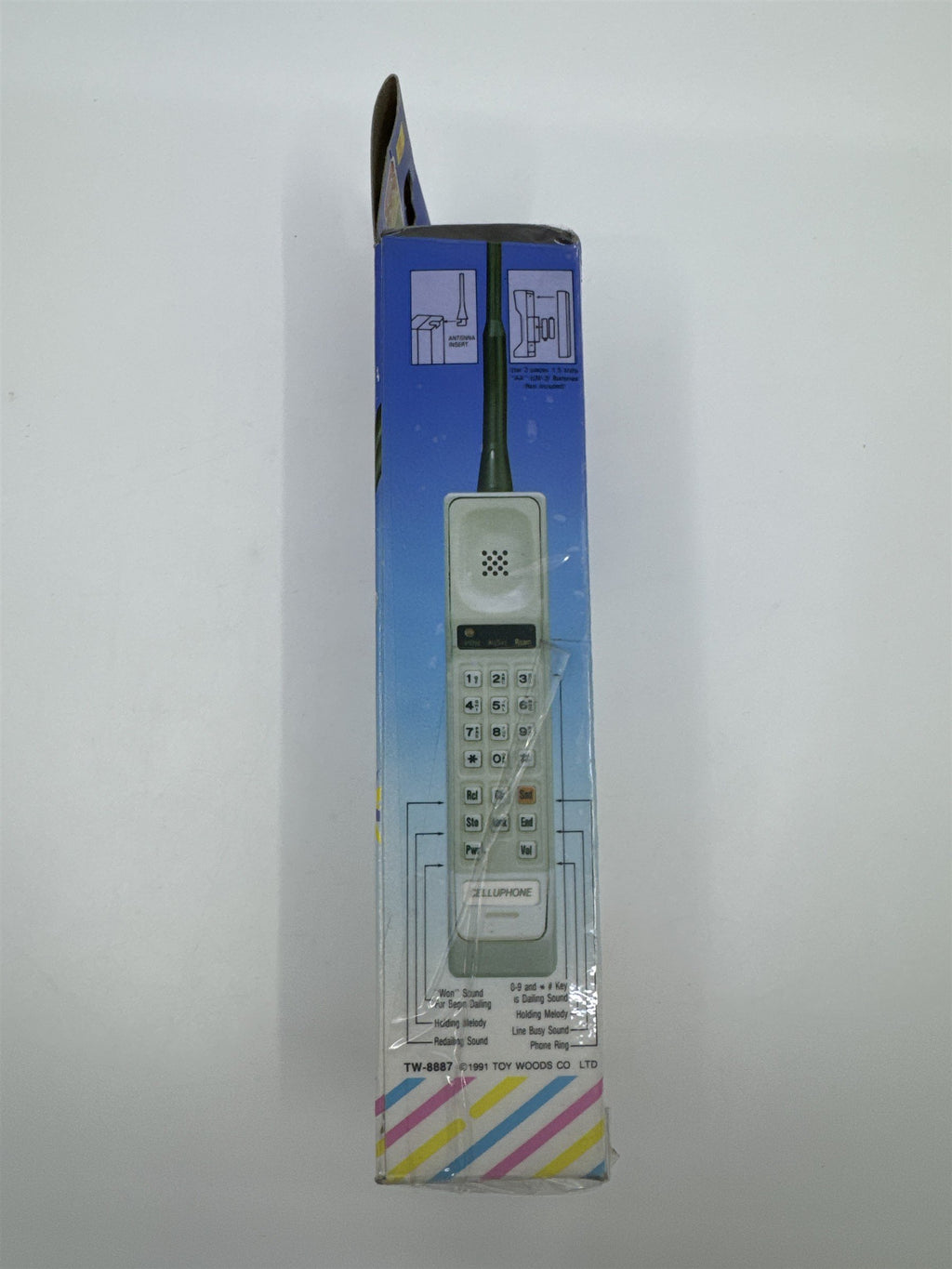 Vintage My Celluphone Battery Operated Realistic Cell Phone Toy Cell Phone
