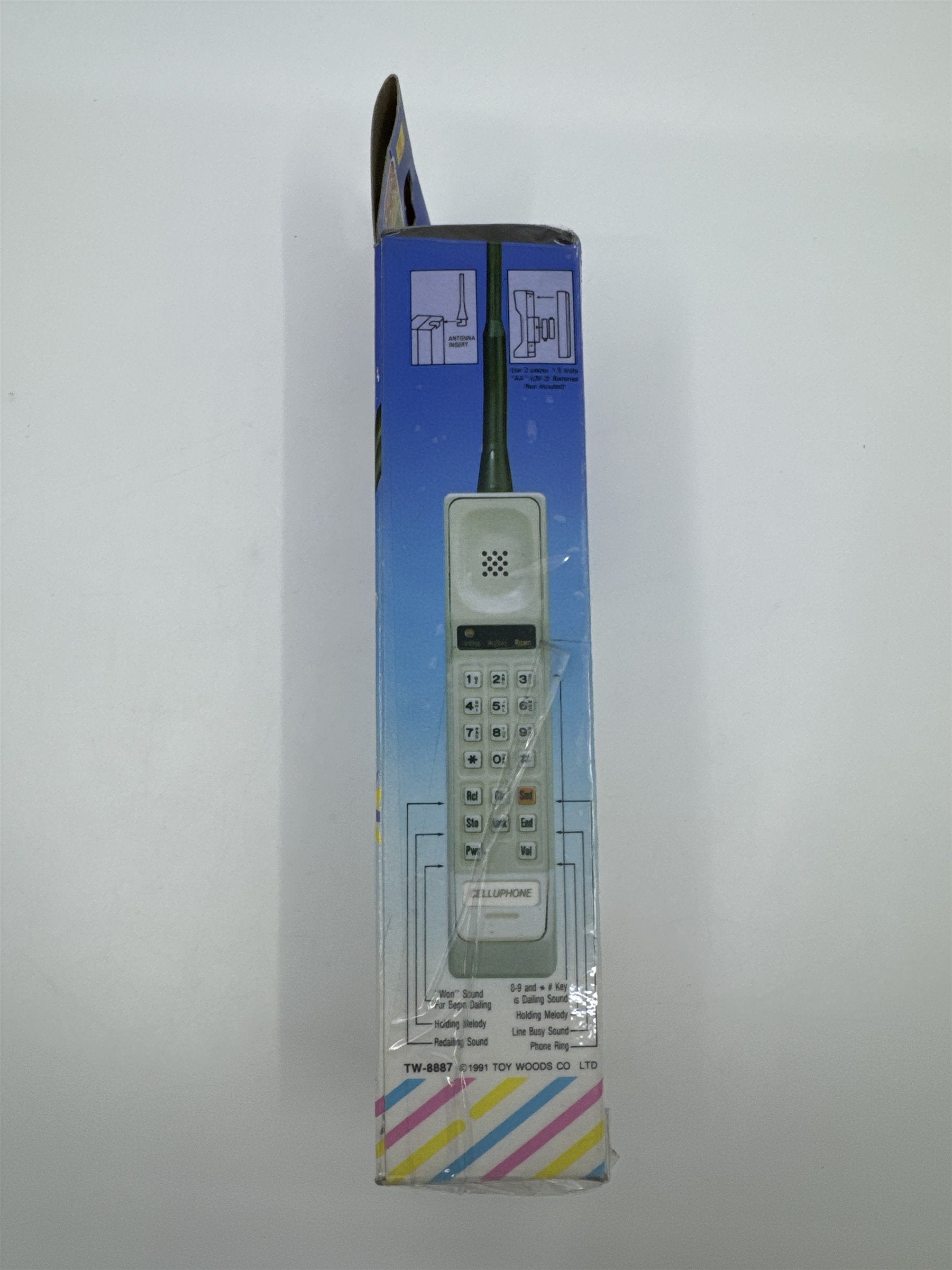 Vintage My Celluphone Battery Operated Realistic Cell Phone Toy Cell Phone