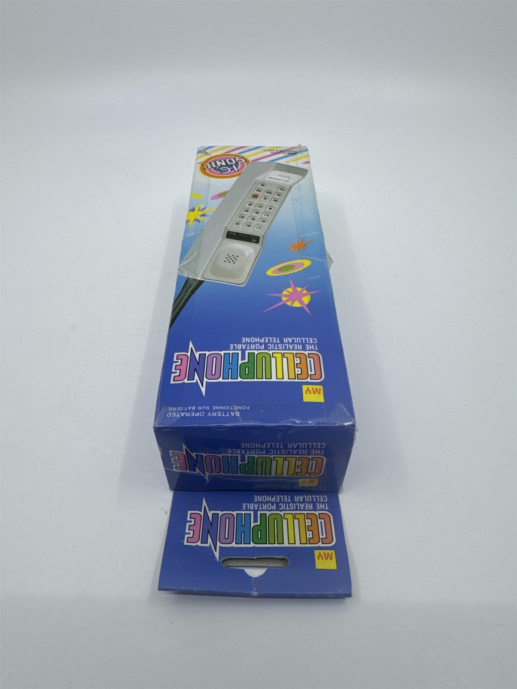 Vintage My Celluphone Battery Operated Realistic Cell Phone Toy Cell Phone