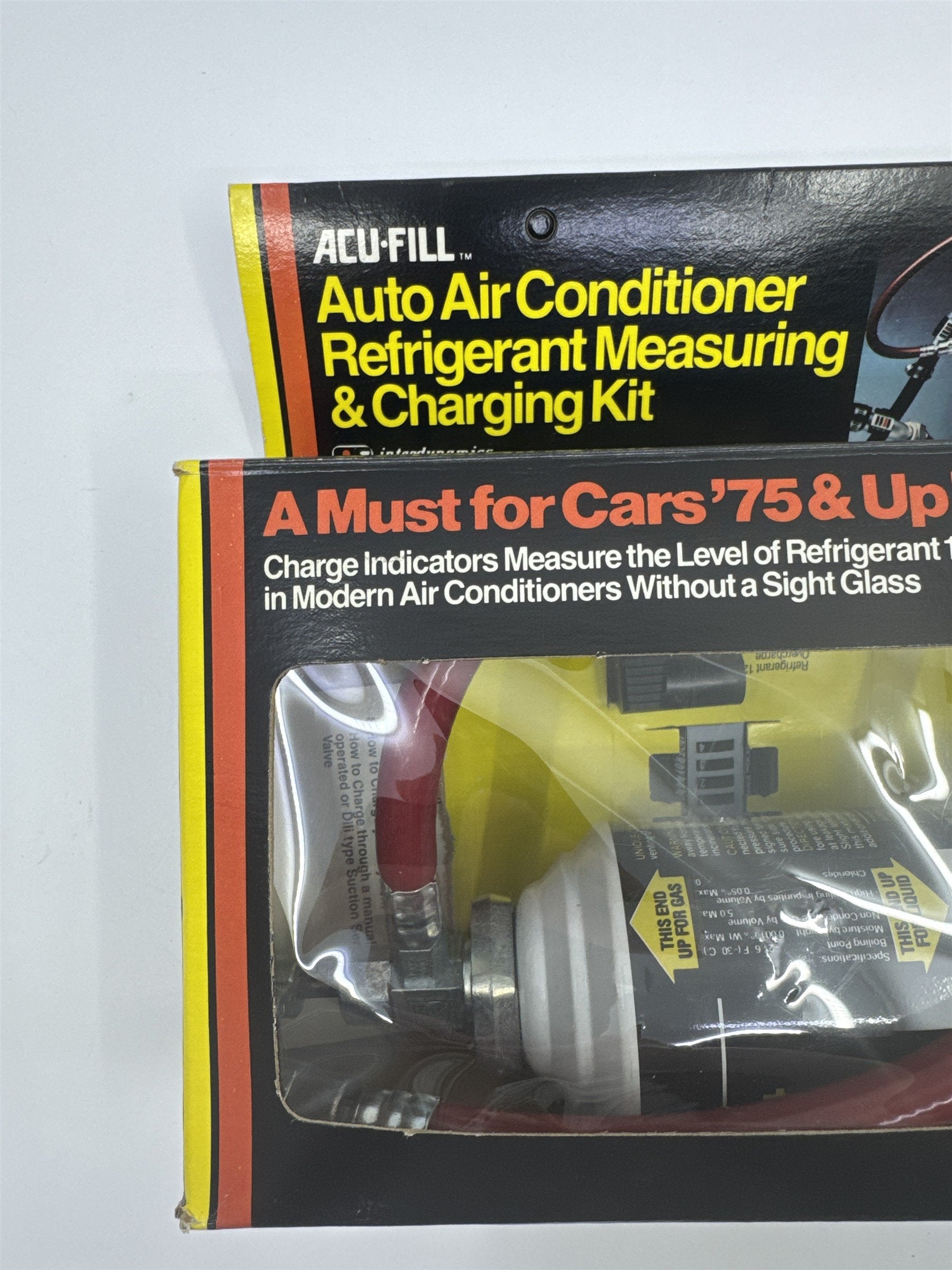 Vtg Acu-Fill Auto AC Refrigerant Charging Measuring Kit HVAC Tool