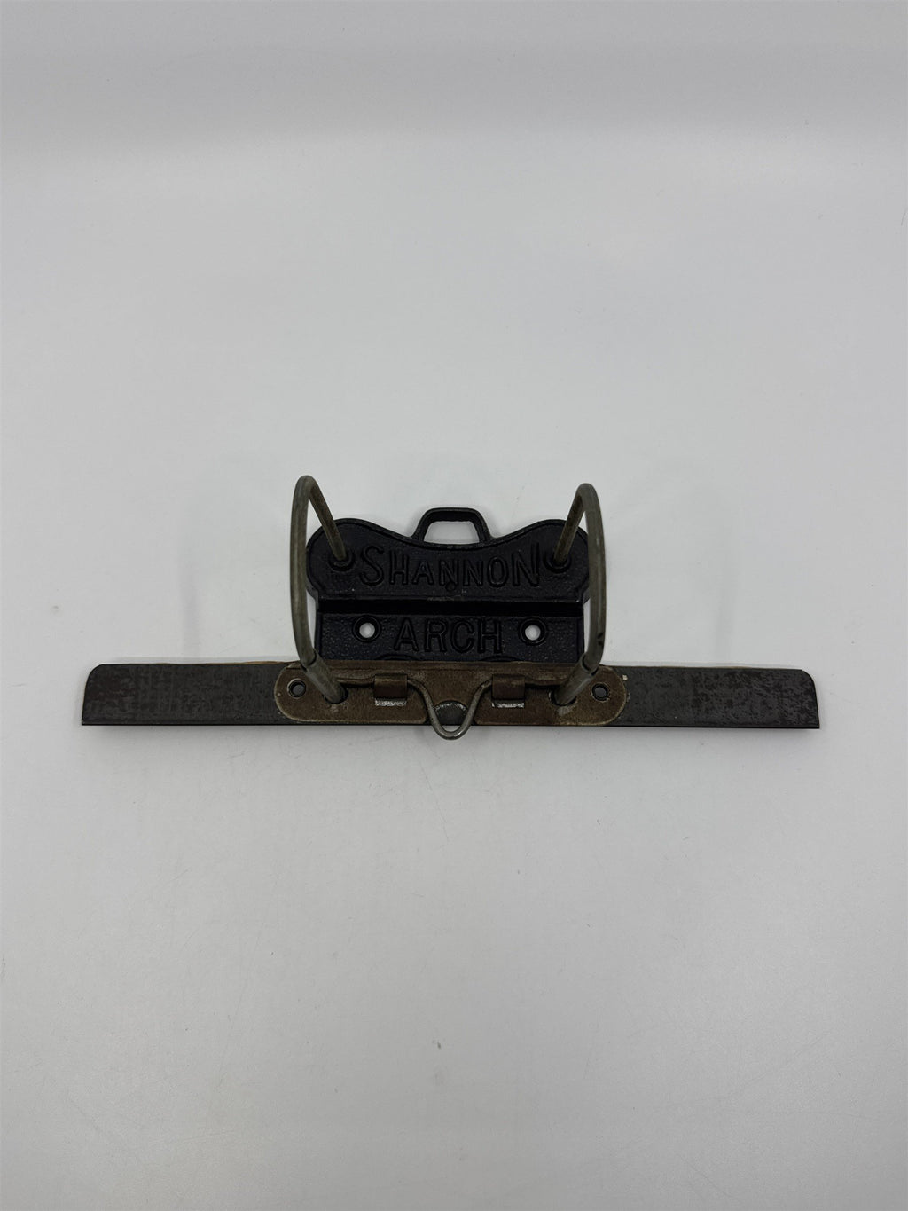Vintage Shannon Arch Cast Iron Bill/Invoice/Receipt Holder