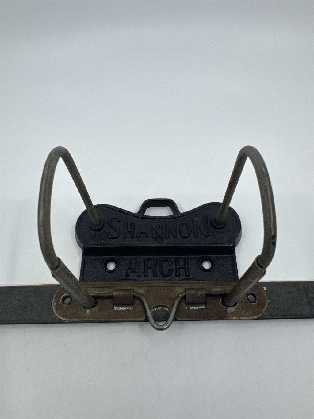 Vintage Shannon Arch Cast Iron Bill/Invoice/Receipt Holder